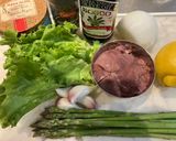 グリルレバーとアスパラのサラダ♪作り方1写真