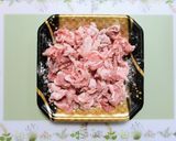 今夜の夕飯!簡単玉葱豚こま生姜焼き肉料理作り方3写真