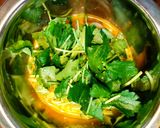 切り干し大根の煮物と三つ葉のオムレツ　作り方3写真