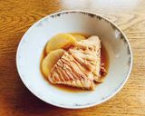 カスベと大根の煮付け作り方3写真