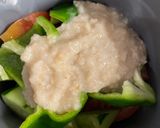 ガスパチョ風冷製スープ⭐︎グルテンフリー作り方3写真