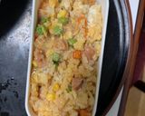 全てレンジ冷めても美味しいオイ梅炒飯弁当作り方13写真