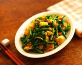 レンジで★アスパラと油揚げのめんつゆ和え作り方5写真