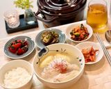鶏手羽の韓国風おかずスープ作り方7写真