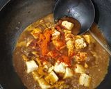 老抽と郫県豆板醤の本格麻婆豆腐作り方5写真