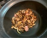 舞茸のクリームパスタ🍄作り方2写真