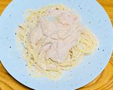 とろ〜り♡たらこクリームパスタ作り方6写真