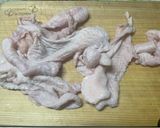 美味すぎカリカリ鶏皮ポン酢！作り方1写真