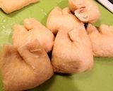 ルクエで簡単*豆腐*ひき肉*しそ巾着包み作り方8写真