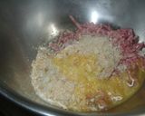 新玉ねぎのあいびき肉詰め煮作り方2写真