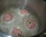 新玉ねぎのあいびき肉詰め煮作り方7写真