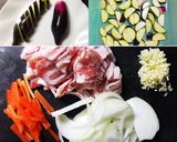 息子のイチオシ✿なすと豚肉丼✿作り方1写真