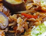 息子のイチオシ✿なすと豚肉丼✿作り方4写真