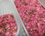 我が家の八重桜（関山）の塩漬け♪作り方11写真