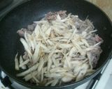 たけしくんのご飯がすすむ牛肉ゴボウ生姜＋作り方3写真