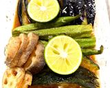 【簡単副菜 】揚げ茄子蓮根オクラ南瓜のマリネ漬け作り方5写真