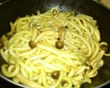 醤油焼きうどん 簡単レシピ作り方1写真