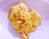 コリコリ木耳とトマトのふわふわニラ卵炒り作り方2写真