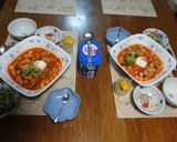 ミネストローネにポーチドエッグon！作り方17写真
