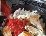 鶏手羽先の塩麹きのこトマト煮作り方3写真