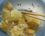 新玉ねぎでポテトチップのサラダ♪作り方4写真