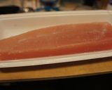 大絶賛！炙りマグロのカルパッチョ✿作り方1写真