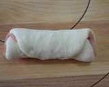 ハムマヨロールパン♪作り方7写真