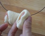 ハムマヨロールパン♪作り方8写真