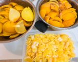 夏蜜柑や柑橘の🍊ピールとオランジット作り方1写真