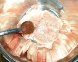 梅ごのみ入り鶏肉団子のうどん作り方1写真