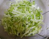 キャベツのうめぇ～あえもの♪作り方1写真