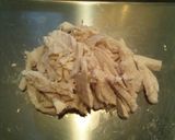 超簡単！鶏むね肉のさっぱりサラダ作り方5写真