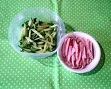 きゅうりとハムのごま和え作り方2写真