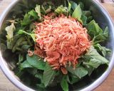 山菜☆うどの葉っぱと桜えびのかき揚げ♪作り方4写真
