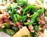 ごはんがすすむ☆豚こまの青椒肉絲＊簡単作り方7写真