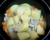 美味しい♪醤油いらず、塩麹で作る肉じゃが作り方4写真