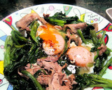 ほうれん草と豚肉のポパイ炒め作り方5写真