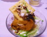ワイン好きのために・・☆ウニパフェ♪作り方5写真