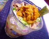 ワイン好きのために・・☆ウニパフェ♪作り方6写真