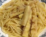 タケノコツナスパゲティ。作り方7写真