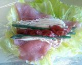 ヘルシー!梅干しと野菜の鶏肉巻き作り方3写真