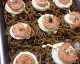 簡単☆焼そばでおもてなし前菜！カナッペ風作り方3写真