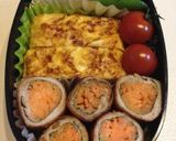お弁当に！さわやか～しそと人参の肉巻き作り方5写真