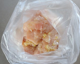 簡単節約☆鶏胸肉の揚げない白だし唐揚げ。作り方2写真