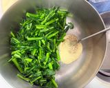 菜花(かき菜)と新玉ねぎのGツナマヨぽん作り方7写真