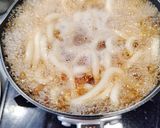 ☆甘く煮た油揚げのきつねうどん♫作り方3写真