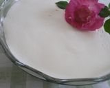 薔薇ジャムに合う★ヨーグルトムース作り方5写真