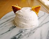 ミジュマルのミニドームケーキ作り方8写真