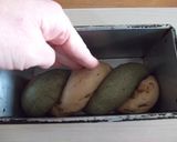 よもぎと胡桃のパン作り方11写真
