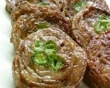 牛切り落とし１口ステーキ（照り焼き味）作り方6写真